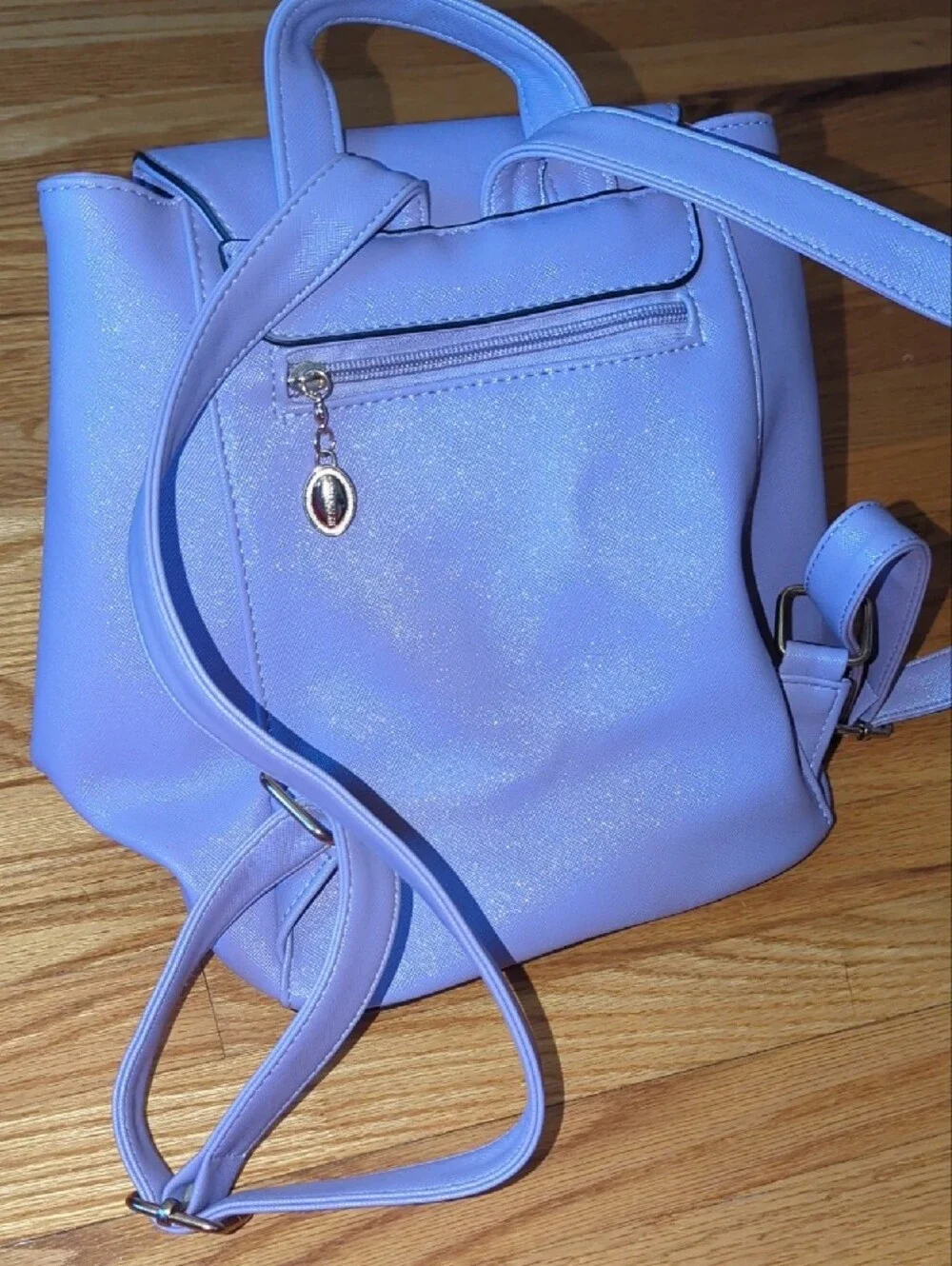 Stylish Lavender Women’s Backpack Purse